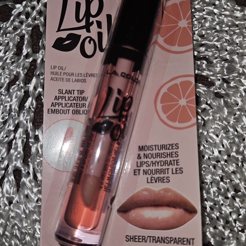 L.A. Colors Lip Oil - Sheer Transparent